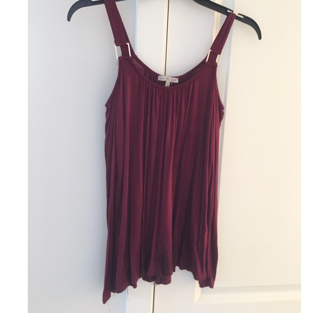 Off the shoulder long sleeve shirt